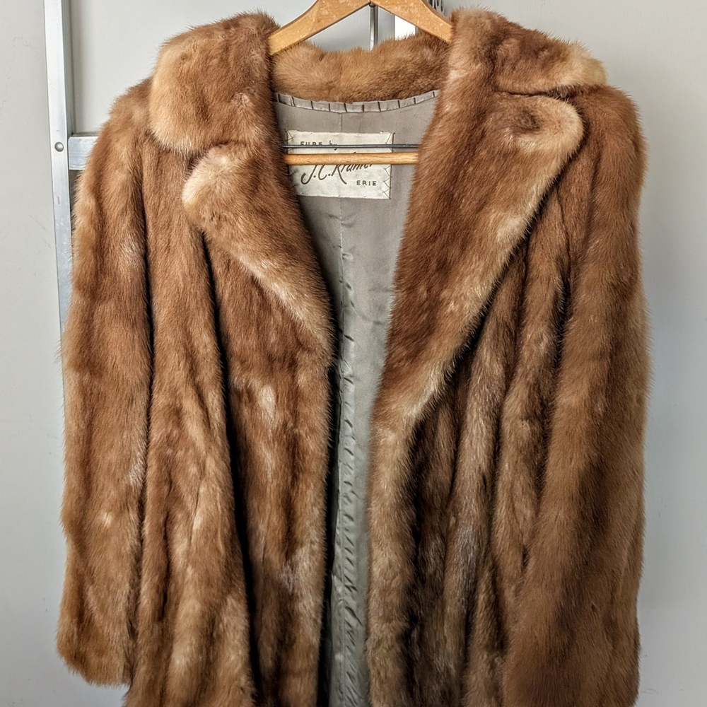 Luxurious Brown Fur Coat